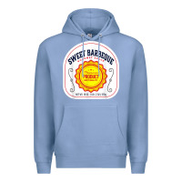 Colony Blue barbeque sauce diy costume matching couples groups halloween Premium Hoodie - minhPixels