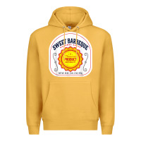 Mustard barbeque sauce diy costume matching couples groups halloween Premium Hoodie - minhPixels