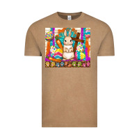 Vintage Coffee easter day rabbit Vintage Tee - TumblerDesignByShophia