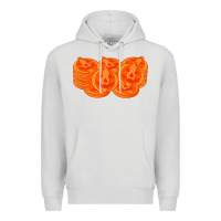 Dove Grey halloween pumpkin cookies t shirt Premium Hoodie - minhPixels