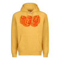 Mustard halloween pumpkin cookies t shirt Premium Hoodie - minhPixels