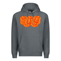 Rock halloween pumpkin cookies t shirt Premium Hoodie - minhPixels
