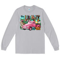 Moon Dust The hunt is on Easter Day Long Sleeve Tee - CowGirlArtShop