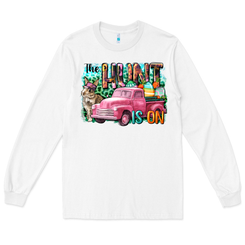 The Hunt Is On Easter Day Long Sleeve Tee by CowGirlArtShop | Teevron