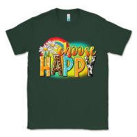 Sports Green Choose happy Classic Tee - NancyCooperArtShop