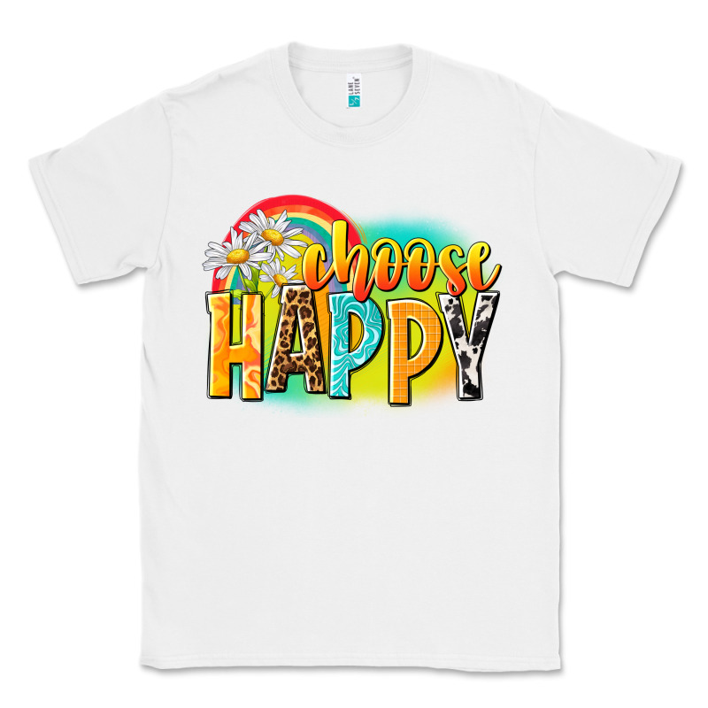 Choose Happy Classic Tee by NancyCooperArtShop | Teevron