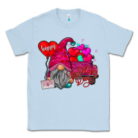 Dusty Blue happy valentines day Classic Tee - SublimationCraftShop