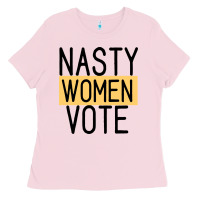 Bubblegum Pink Nasty Women Vote Ladies Tee - Bettercallsaul