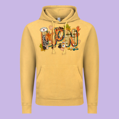 Fall Lpn Vintage Hoodie Designed By Cowgirlartshop