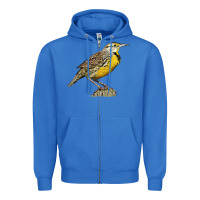 True Royal Western Meadowlark Zipper Hoodie - LillyAllenDesigns