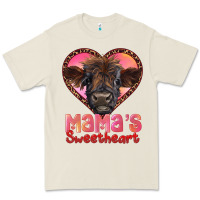 Bone mama's sweetheart highland calf Premium Tee - RanaPortraitStore