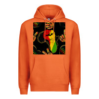 Carrot African Freedom Seamless Pattern Premium Hoodie - BundleAndBundleShop