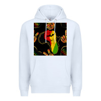 White African Freedom Seamless Pattern Premium Hoodie - BundleAndBundleShop