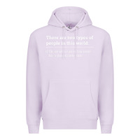 Lilac Two Types of People Can Extrapolate Incomplete Data Gift Premium Hoodie - minhPixels