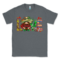 Charcoal Heather Mexico love with gnome Classic Tee - NancyCooperArtShop