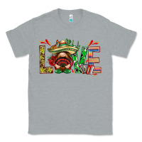 Heather Grey Mexico love with gnome Classic Tee - NancyCooperArtShop