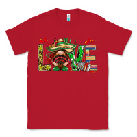 Red Mexico love with gnome Classic Tee - NancyCooperArtShop