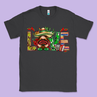 Mexico Love With Gnome Classic Tee Designed By Nancycooperartshop