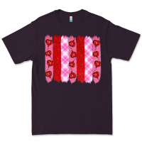 Plum valentine's day brushstrokes Premium Tee - RanaPortraitStore