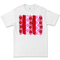 White valentine's day brushstrokes Premium Tee - RanaPortraitStore