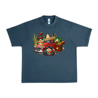 Midnight Navy cinco de mayo truck Urban Heavy Tee - CowGirlArtShop