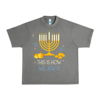 Tornado this is how we jew it funny jewish ugly hanukkah christmas Urban Heavy Tee - minhPixels