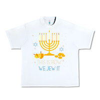 White this is how we jew it funny jewish ugly hanukkah christmas Urban Heavy Tee - minhPixels