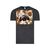 Vintage Black baseball crusher Vintage Tee - TumblerDesignByShophia