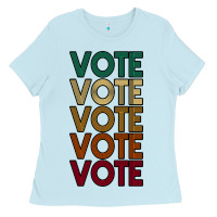 Baby Blue VOTE Ladies Tee - Bettercallsaul