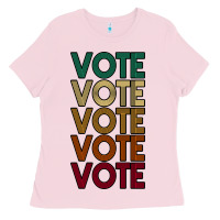 Bubblegum Pink VOTE Ladies Tee - Bettercallsaul
