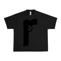 Black THE SOPRANOS GUN Urban Heavy Tee - minhPixels