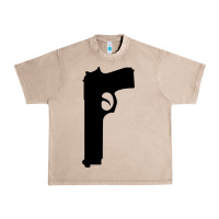 French Oak THE SOPRANOS GUN Urban Heavy Tee - minhPixels