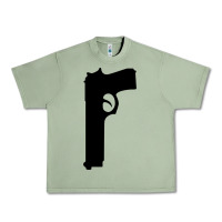 Oil Green THE SOPRANOS GUN Urban Heavy Tee - minhPixels