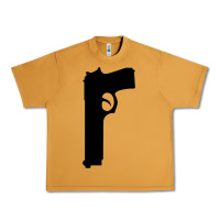 Peanut Butter THE SOPRANOS GUN Urban Heavy Tee - minhPixels