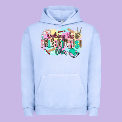 Rocking The Phlebotomist Life Urban Hoodie Designed By Adodesignshop