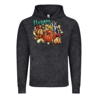 Vintage Black happy fall Vintage Hoodie - CowGirlArtShop