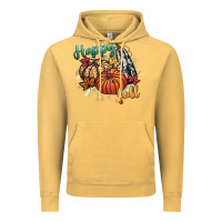 Vintage Mustard happy fall Vintage Hoodie - CowGirlArtShop