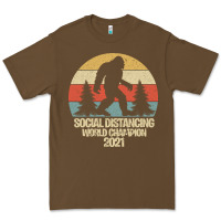 Cacao Bigfoot Social Distancing World Champion Premium Tee - Bettercallsaul
