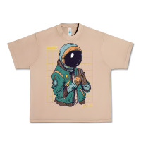 Burro astronaut space travel retro aesthetic streetwear t shirt Urban Heavy Tee - minhPixels