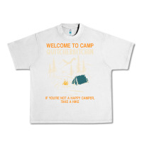 Lunar Rock welcome to camp quitcherbitchin camping camp quitcherbitchin Urban Heavy Tee - minhPixels