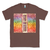 Chestnut Love is love Pride LGBTQ+ Classic Tee - NancyCooperArtShop