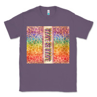 Lavender Love is love Pride LGBTQ+ Classic Tee - NancyCooperArtShop