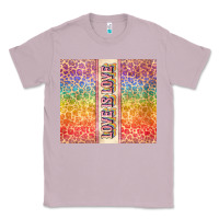 Lilac Love is love Pride LGBTQ+ Classic Tee - NancyCooperArtShop