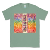 Sage Love is love Pride LGBTQ+ Classic Tee - NancyCooperArtShop