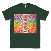 Sports Green Love is love Pride LGBTQ+ Classic Tee - NancyCooperArtShop