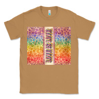Toasted Coconut Love is love Pride LGBTQ+ Classic Tee - NancyCooperArtShop