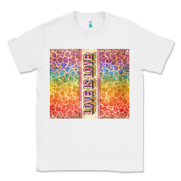White Love is love Pride LGBTQ+ Classic Tee - NancyCooperArtShop