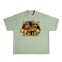 Oil Green livin that sports mom life Urban Heavy Tee - CowGirlArtShop