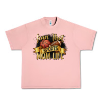 Salmon livin that sports mom life Urban Heavy Tee - CowGirlArtShop