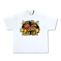 White livin that sports mom life Urban Heavy Tee - CowGirlArtShop